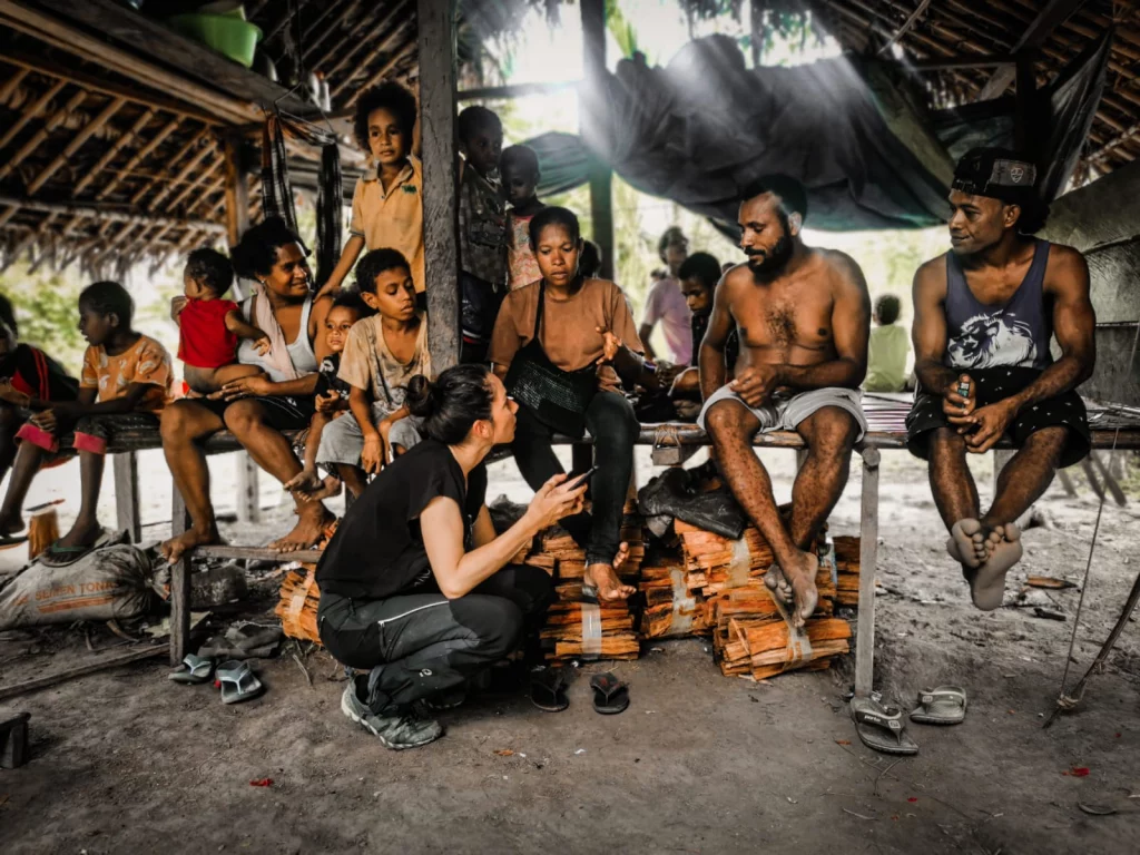Recabando información Papua Indonesia