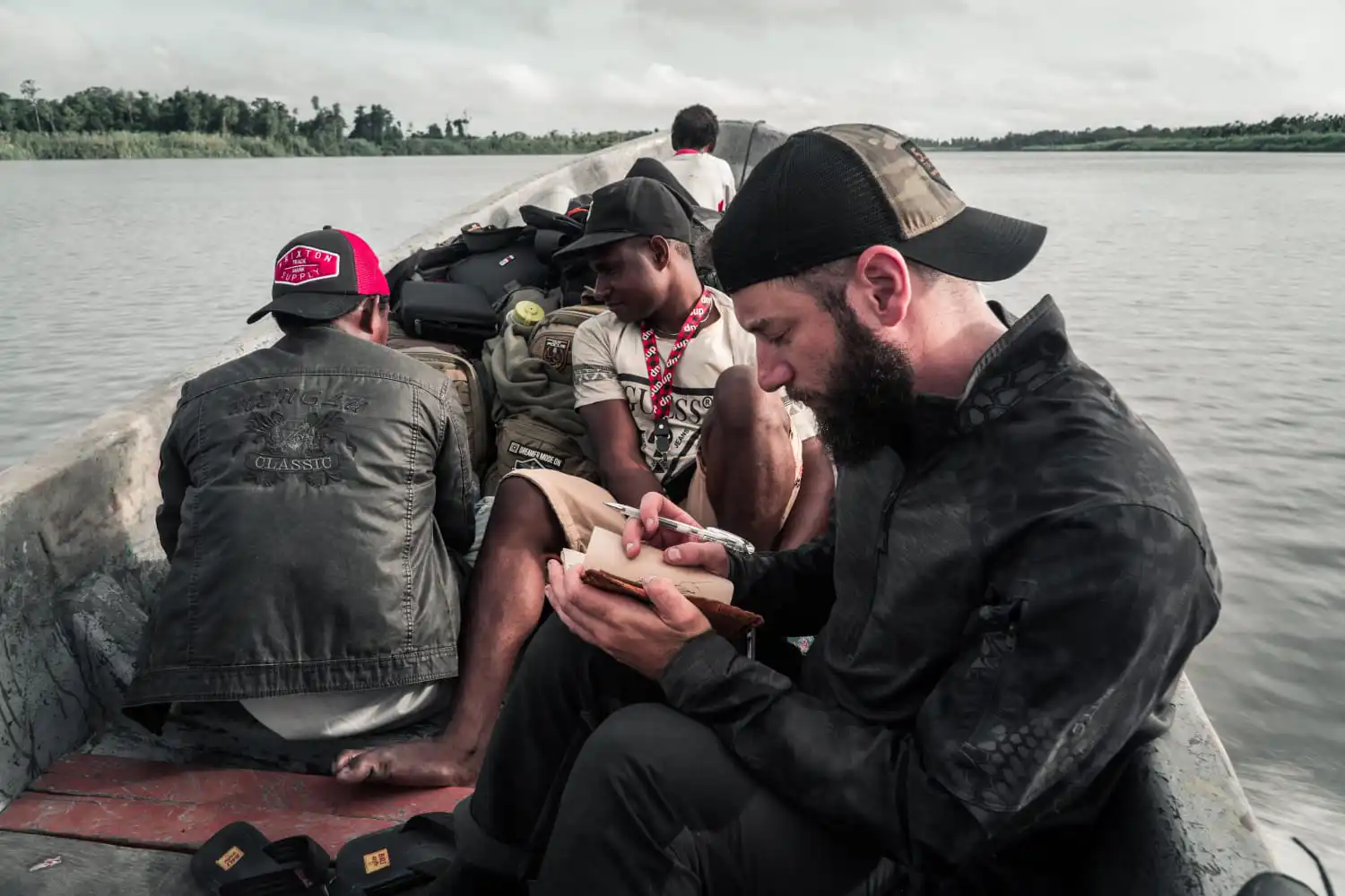 Yendo hacia Dabra Papua Indonesia Rio Mamberamo