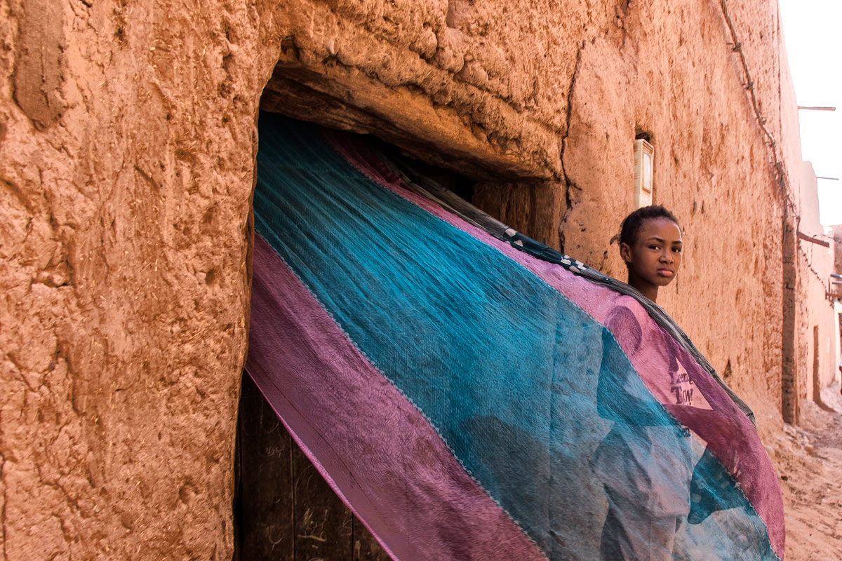 Vida en los pueblos de barro Marruecos