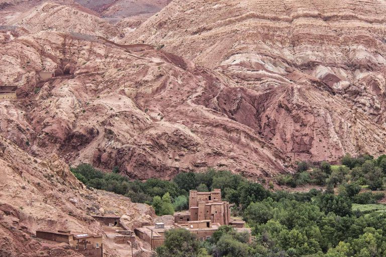 Kasbah en regoin Atlas Ouarzazate