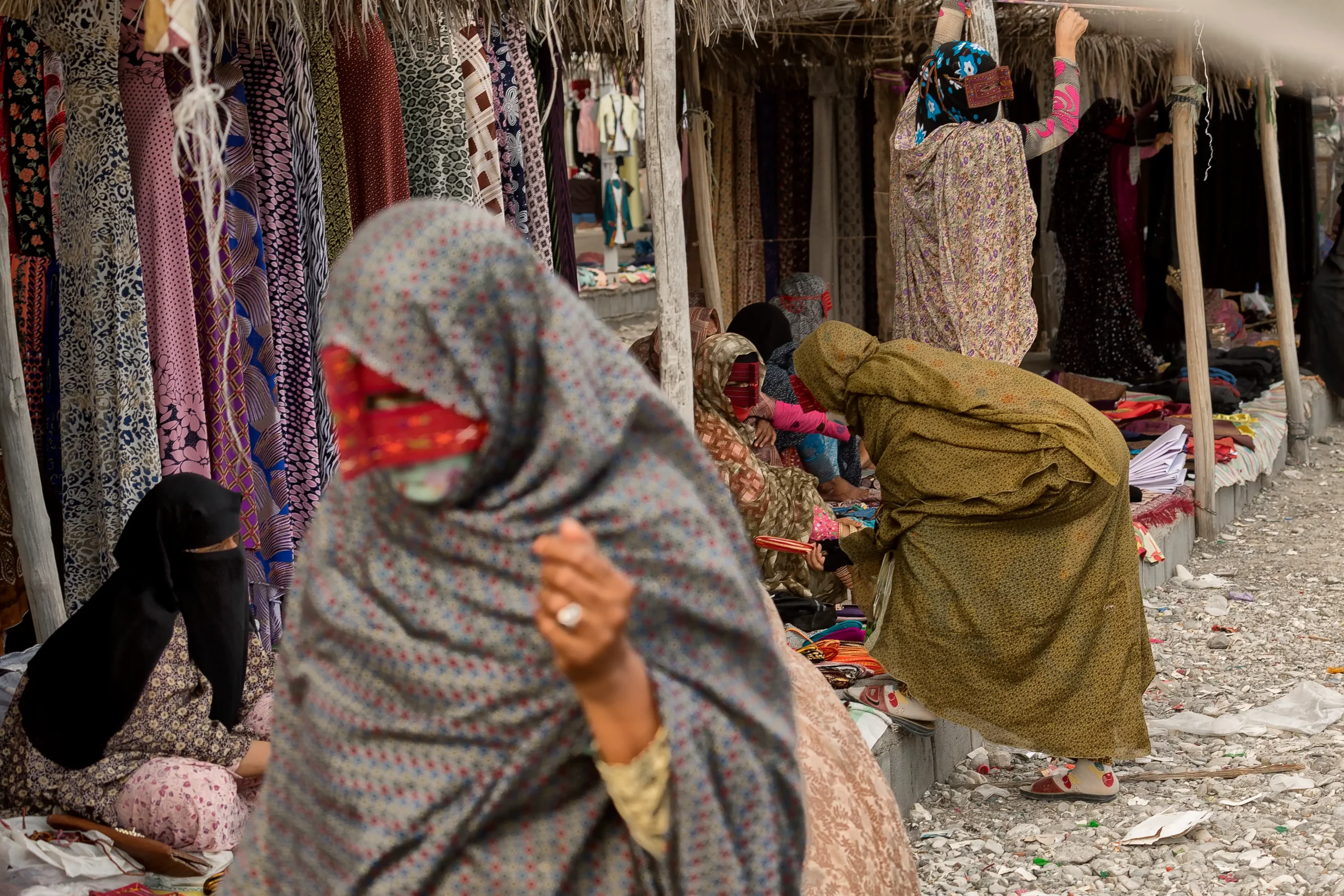 Mujeres en Minab Iran