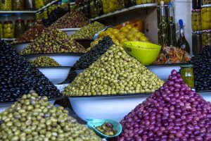 Aceitunas zocos Marrakech