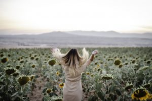 Fotografia en campo de girasoles