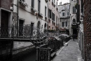 Los canales y Venecia