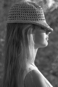 Retrato luz y sombra Lidia