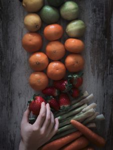 Fotografia productos frutales