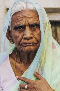 Mujer en Rajasthan