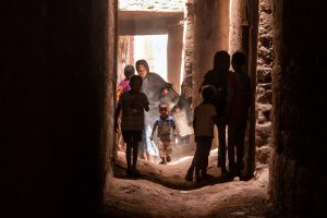 Pueblo bereber en Marruecos
