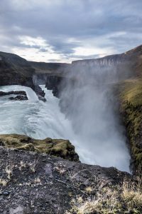 Cascada Gullfoss en Islandia