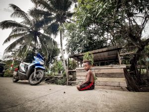 Niño en Mosso Papua