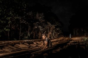 Puente noche Papua rio